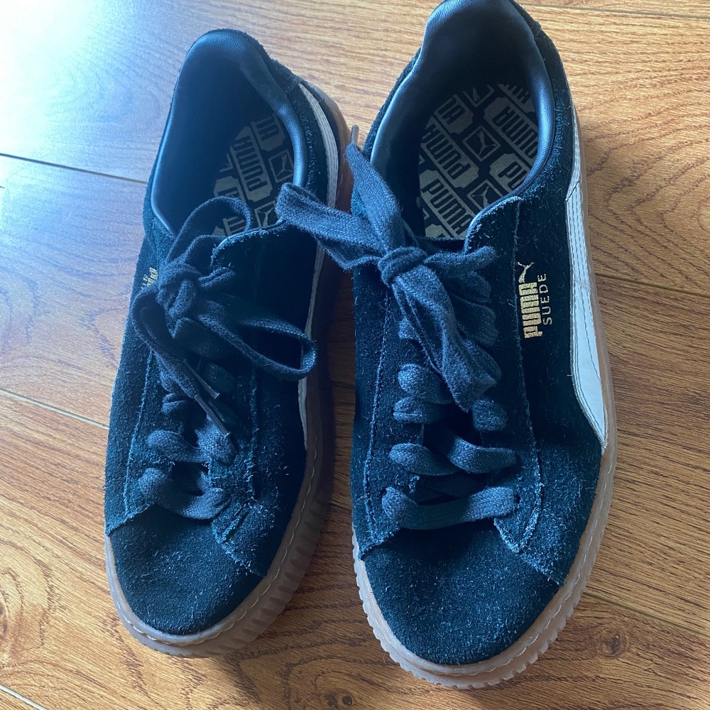 Black Puma Shoes Women's Size 7 | Black Pumas Size 7